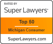Rated By Super Lawyers Top 50 Michigan Consumer